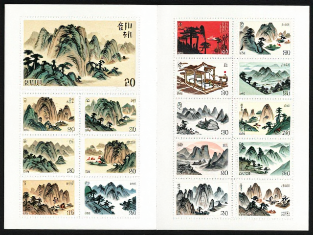 名山邮票文化交流互赠，混合型版珍藏指南