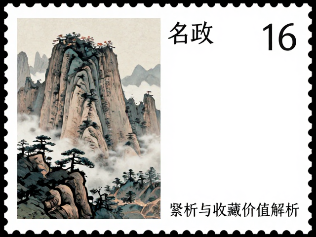 名山邮票混合型版,留白意境设计赏析与收藏价值解析