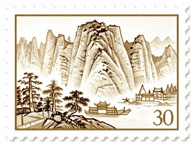 揭秘名山邮票雕刻版底纹，匠心工艺与防伪细节全解析