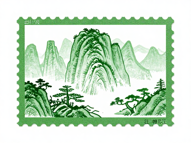 名山邮票用环保油墨，数码设计兴起，引领收藏新风尚