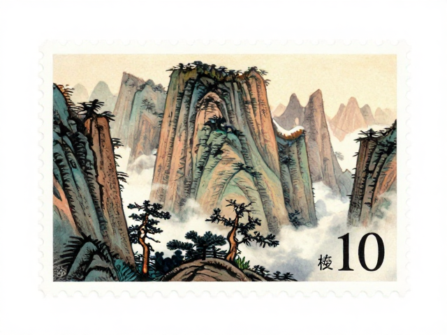 名山邮票影写版套票,稀缺版式鉴赏与市场价值深度解析