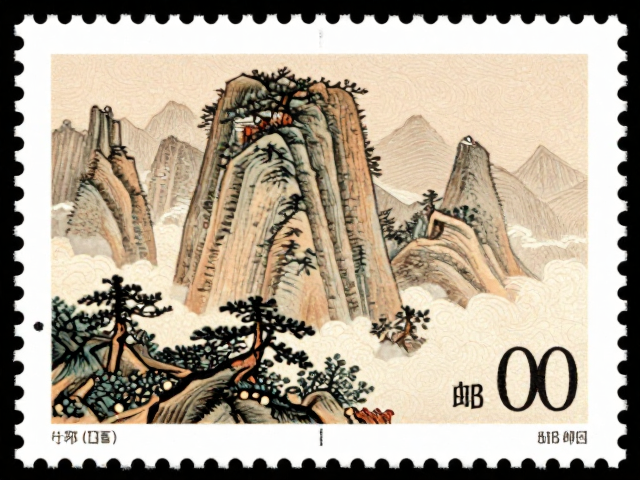 揭秘名山邮票底纹设计，无齿孔纸版式的收藏价值与识别要点