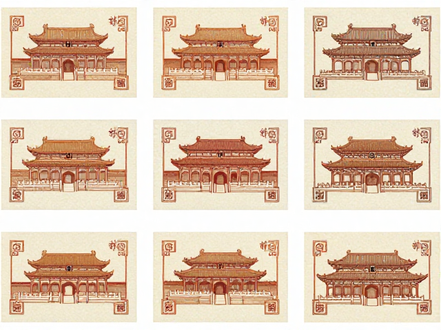 古代建筑整版票辅助纹饰，收藏价值与历史细节解析