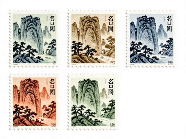 雕刻版名山邮票四季变换,方寸间的极致美学与收藏价值解析