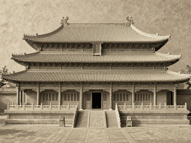 古代建筑写实还原，凹印加印技术打造极致细节