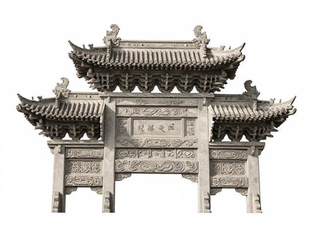 古代建筑单色雕刻赏析,从细节学习建筑常识与美学