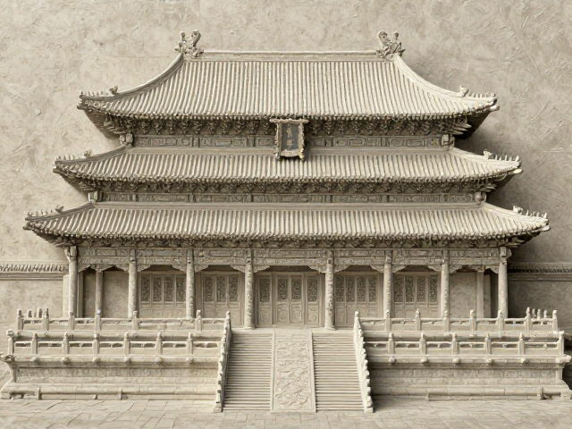 古代建筑写实还原，凹印加印技术打造极致细节