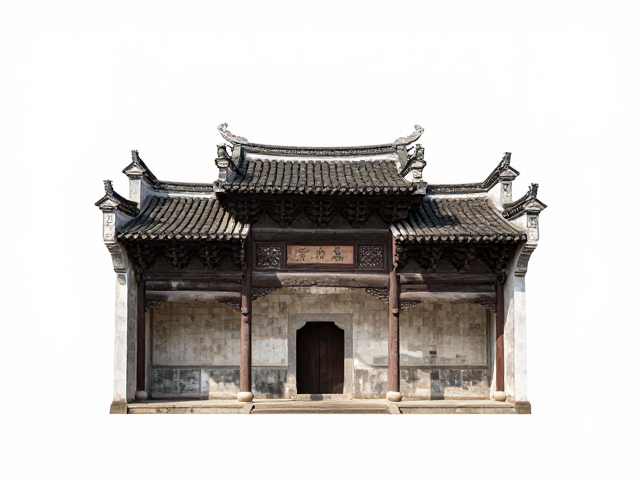 古代建筑版别特征解析，传统民居宅院的风水与结构之美