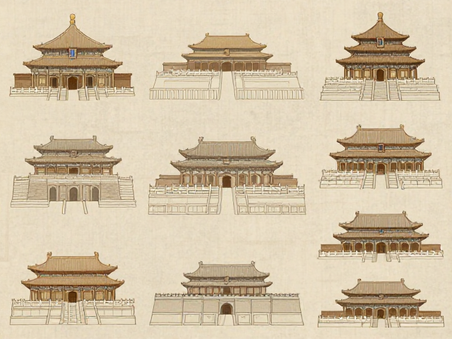古代建筑识别版别特征,透视城市规划变迁的历史密码