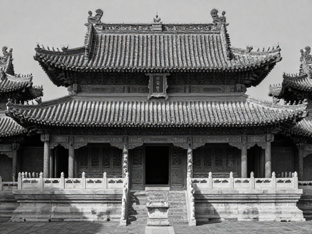 古代建筑单色雕刻赏析，从细节学习建筑常识与美学