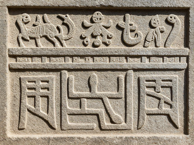 古代建筑雕刻线条力度解析，细看印刷细节中的历史痕迹