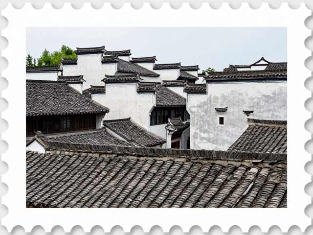 古代建筑与民居宅院，那些被印上纪念邮票的绝美古建