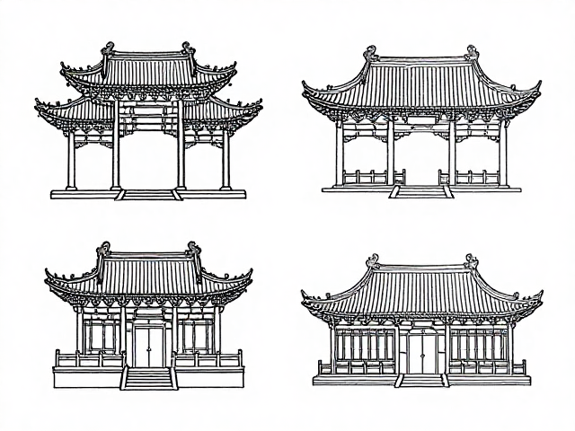 古代建筑胶印工艺解析,从纹样学习建筑常识