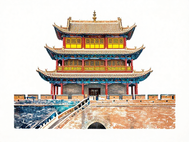 长城下的多彩套印，揭秘古代建筑与非遗印刷的绝美邂逅