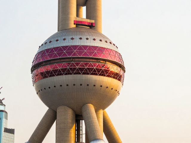 东方明珠烫金工艺,古代建筑美学在现代地标中的华丽演绎