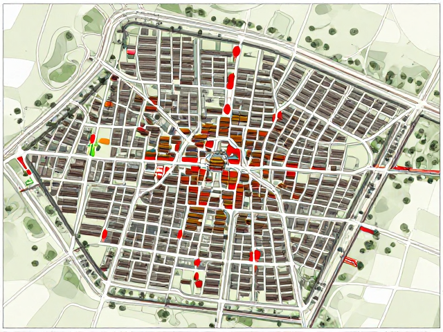 古代建筑城市规划变迁中套色准确性对历史还原的影响