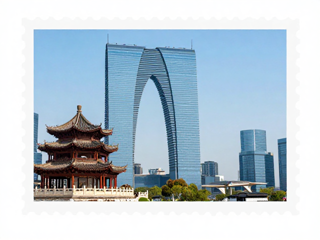 穿越古今,集齐地标邮票,打卡古代建筑与现代地标