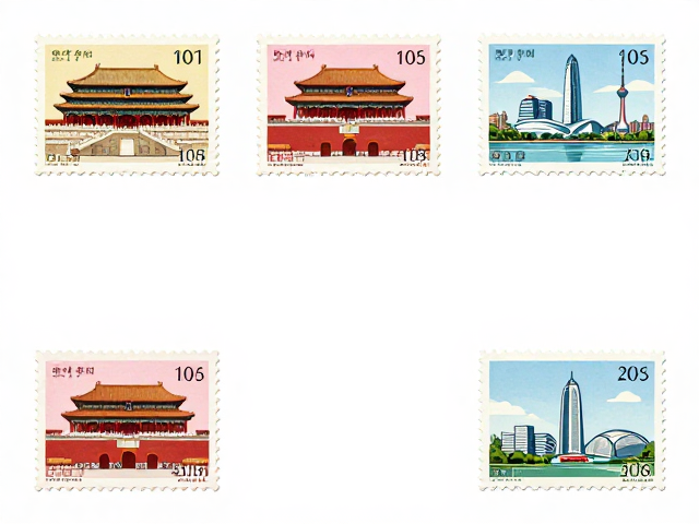 穿越古今,集齐地标邮票,打卡古代建筑与现代地标