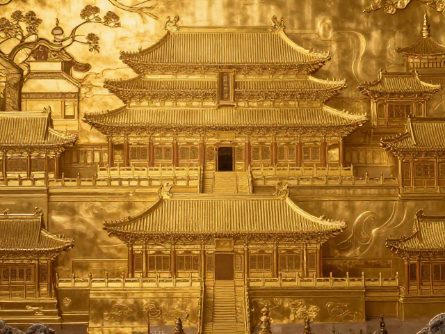 古代建筑烫金工艺揭秘，历史遗迹中的璀璨细节与匠心传承