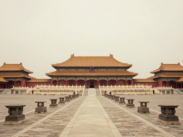 穿越千年，探秘古代建筑历史遗迹，复古色调下的时光印记