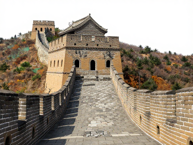 长城古代建筑写实还原，细节揭秘历史原貌