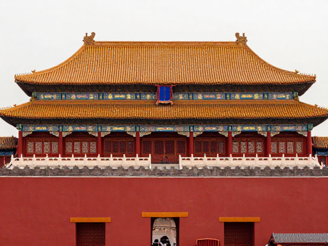建国系列，中国古代宫殿庙宇建筑之美与历史传承