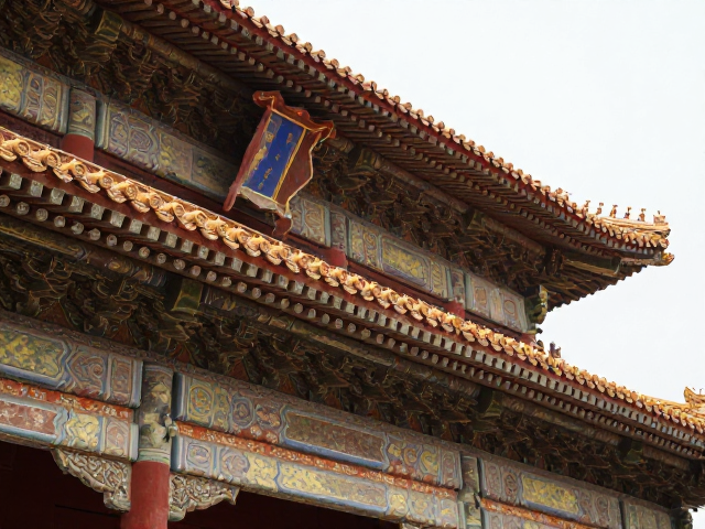 建国系列，中国古代宫殿庙宇建筑之美与历史传承