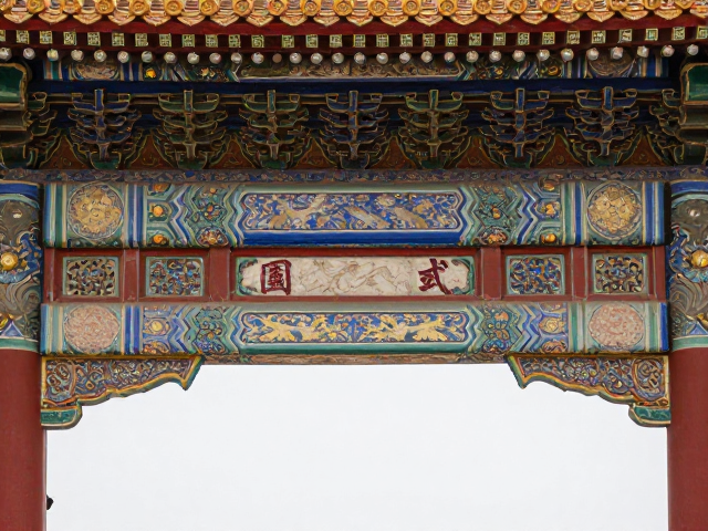 建国系列，中国古代宫殿庙宇建筑之美与历史传承