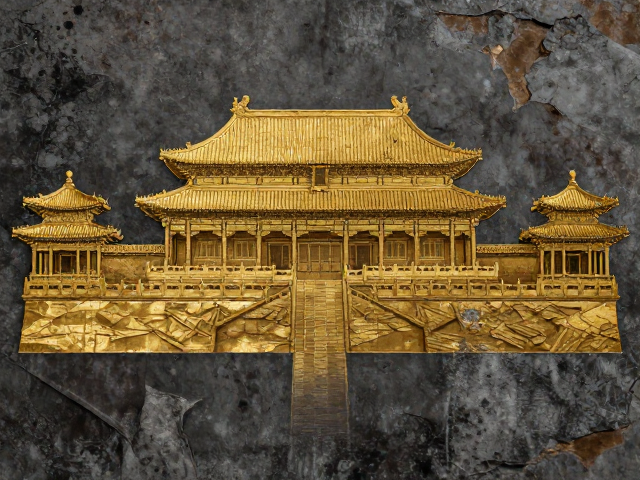 古代建筑烫金工艺,铭记历史事件的荣耀见证