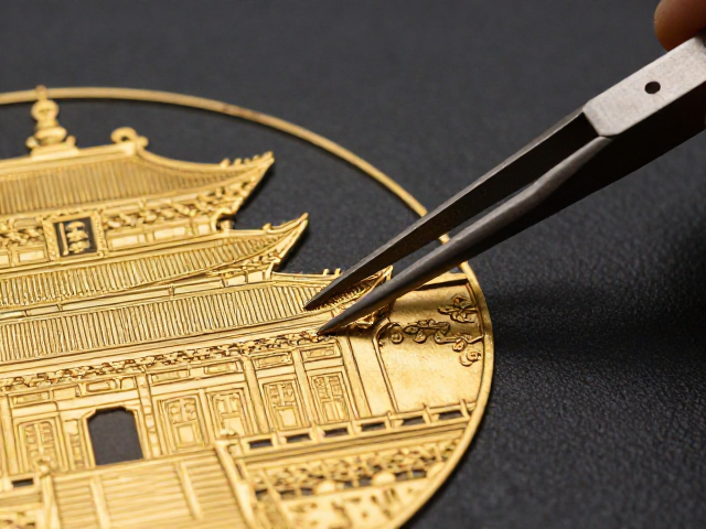古代建筑烫金工艺揭秘，镊子取放的精准细节与艺术