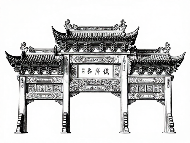 中国邮政古代建筑雕刻线条力度解析,匠心之美