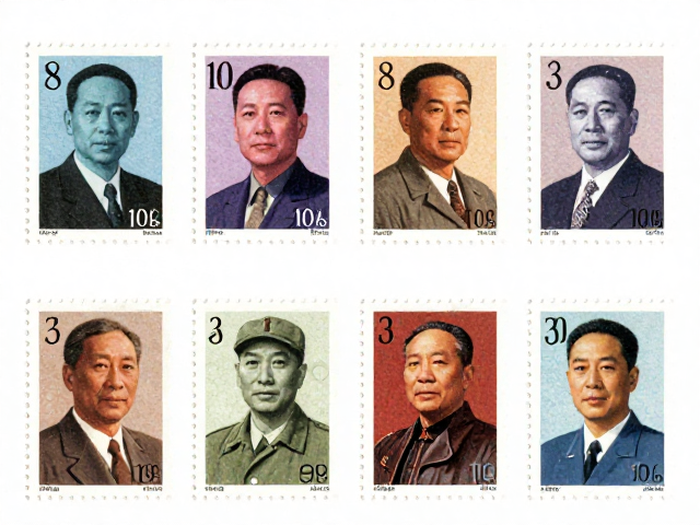 改革开放后文化名人邮票盘点,胶印版式与历史人物邮票鉴赏