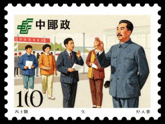 中国邮政发行历史人物邮票,彰显历史文献价值与文化传承
