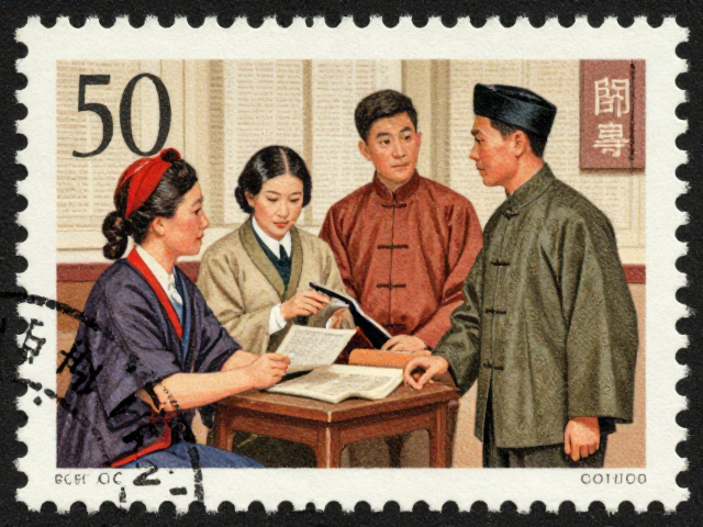 信销票里的历史，透过文化载体看人物邮票背后的交流故事