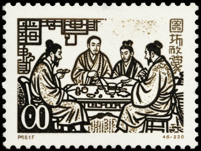 胶雕套印重现艺术风采，历史人物邮票背后的画家故事