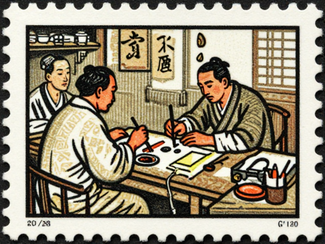 胶雕套印重现艺术风采，历史人物邮票背后的画家故事
