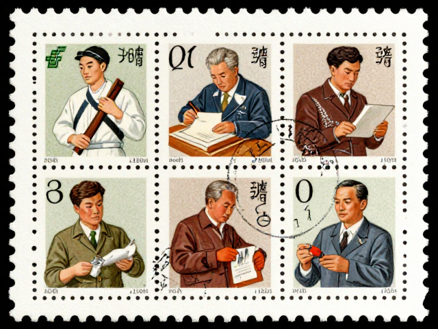 中国邮政历史人物邮票，为何要避免手触齿孔？集邮避坑指南