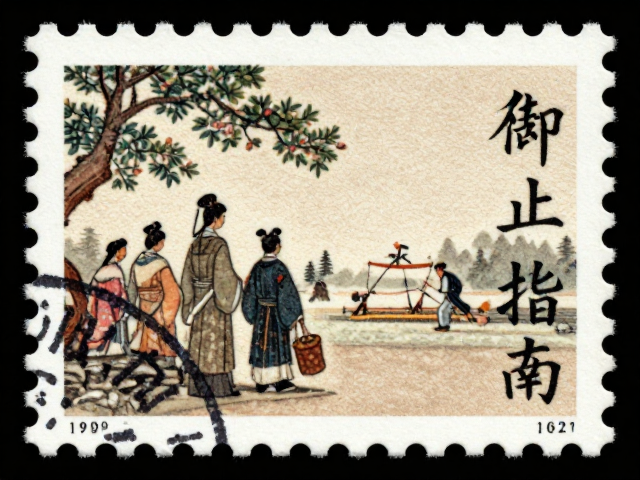 书法邮票无齿票，文学场景重现的绝美珍藏指南