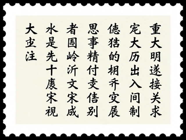 书法邮票再现唐宋名篇,CN文学场景重现,收藏新宠引流量