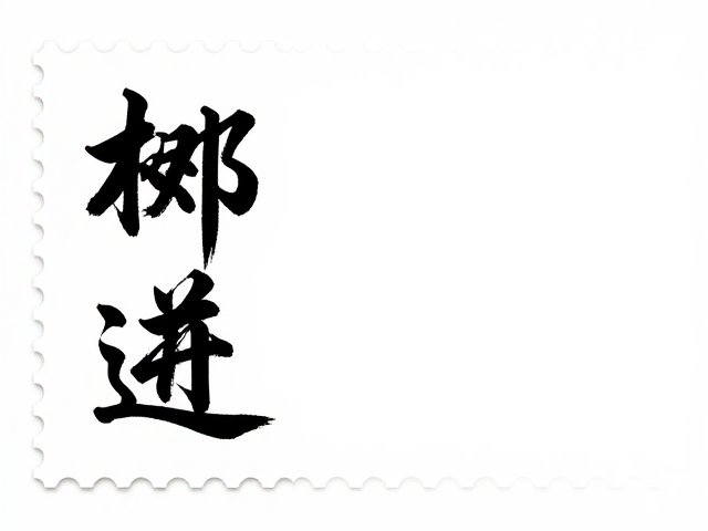 书法邮票融合极简主义,艺术流派画作的新美学表达