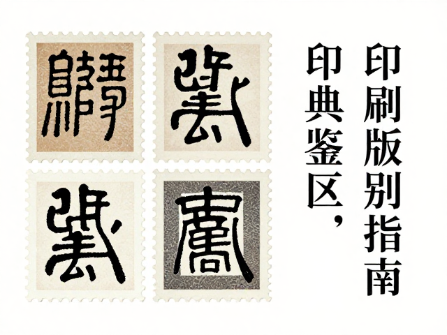 书法邮票印刷版别鉴定指南，古典主义风格辨识与防伪技巧