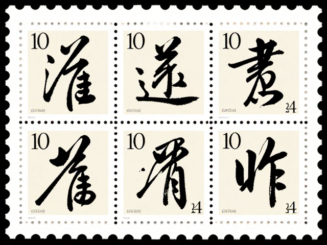 2024书法邮票发行,纪念重大文学奖庆,收藏价值解析
