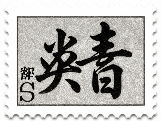 书法邮票单色套印工艺解析,齿孔度数对收藏价值的影响