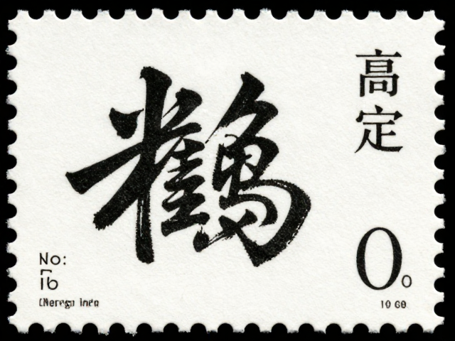 书法邮票单色套印工艺解析,齿孔度数对收藏价值的影响