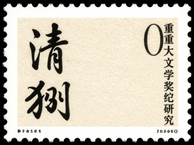书法邮票发行背后的学术资料与重大文学奖庆纪念研究