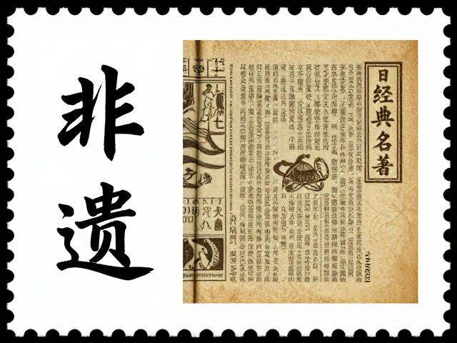 书法邮票与经典名著封面,非遗保护系列的文化魅力解读