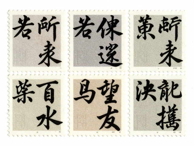 书法邮票单色套印中色标的作用与识别指南