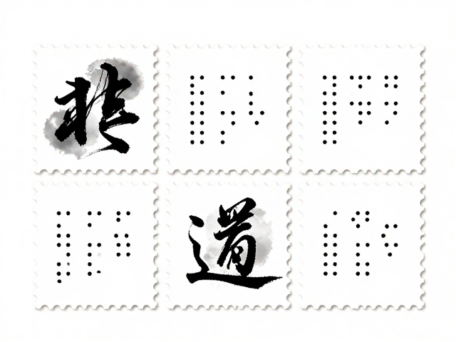 书法邮票与水墨画盲文设计,非遗文化的数字化传承与创新应用
