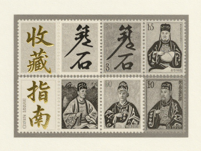 书法邮票收藏指南，烫金烫银与单色套印工艺赏析