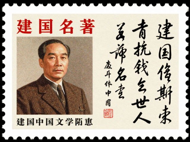 建国初期文学纪念邮票,经典名著封面与书法艺术的收藏价值
